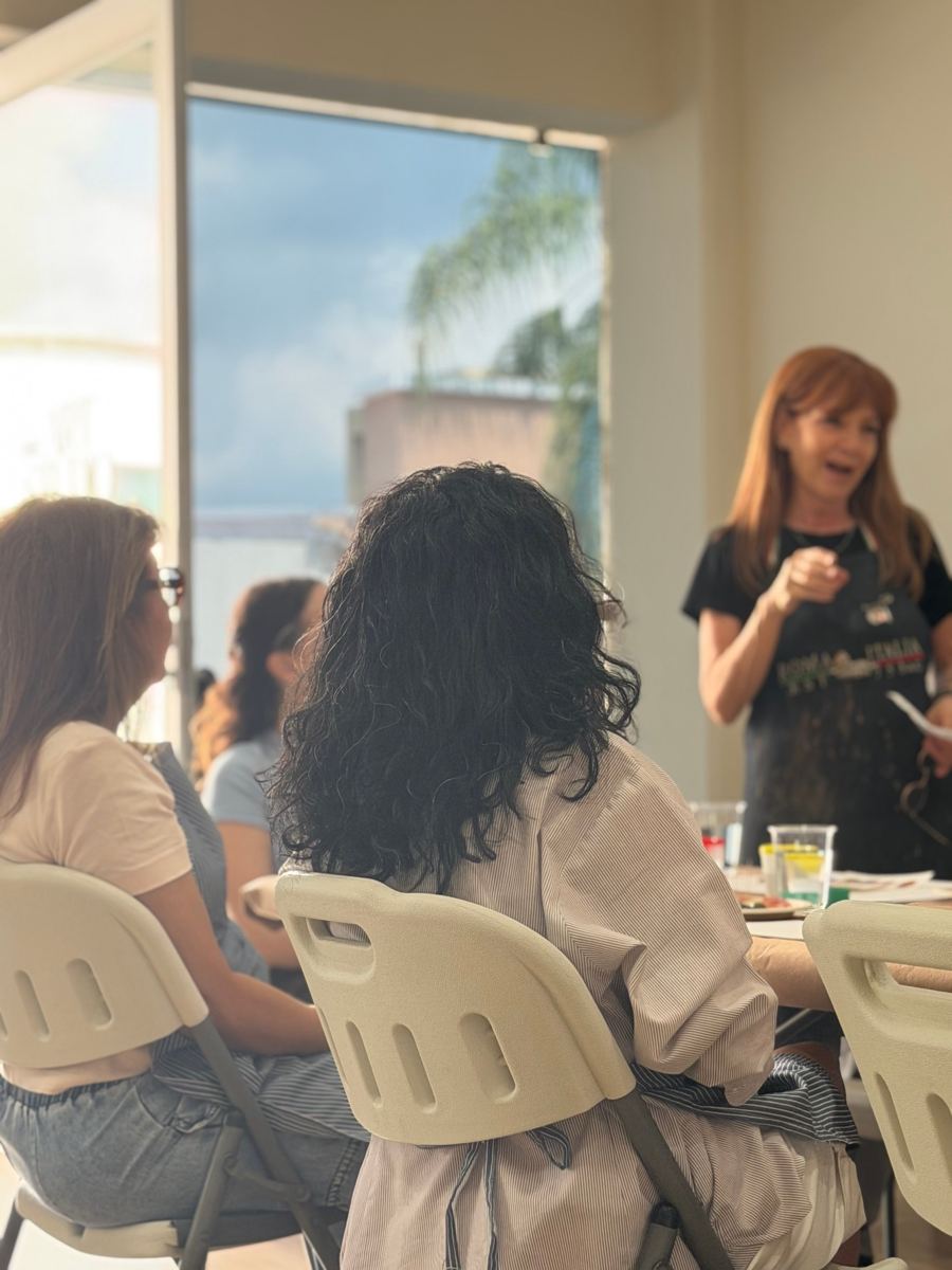 Clase de pintura para adultos